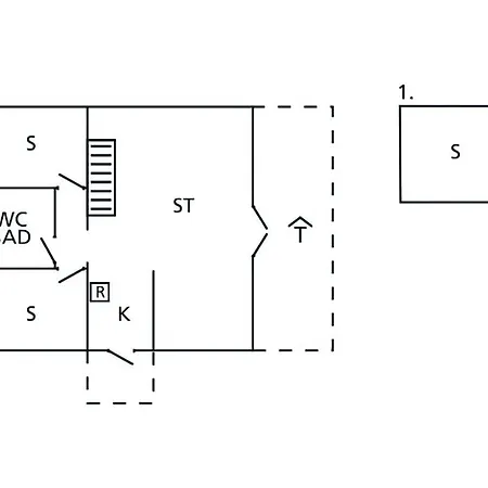 Beautiful House In With 2 Bedrooms